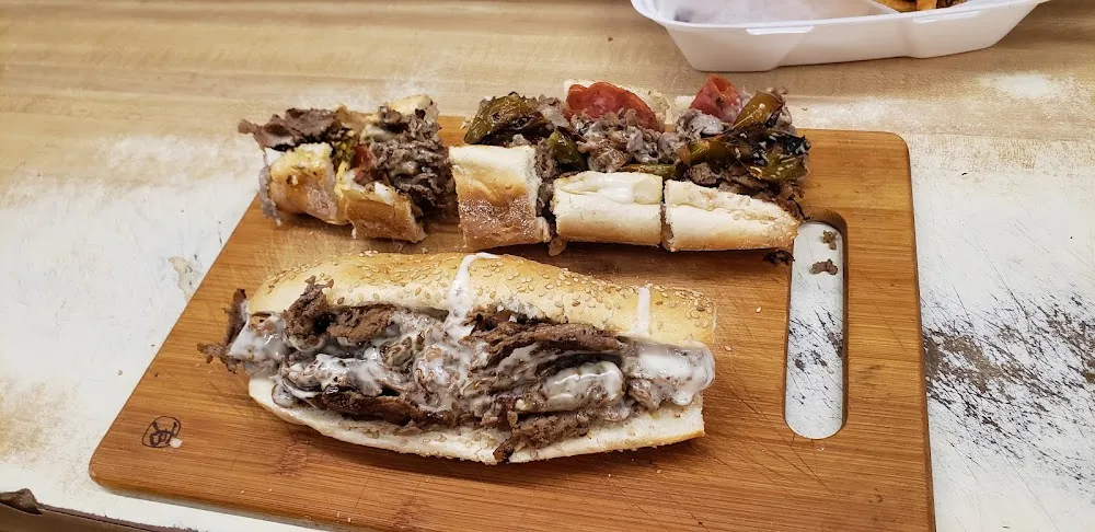 Fox Chase Steak and Regular Cheesesteak