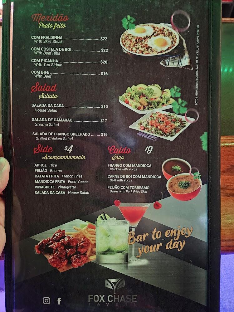 Fox Chase Tavern Menu image 1